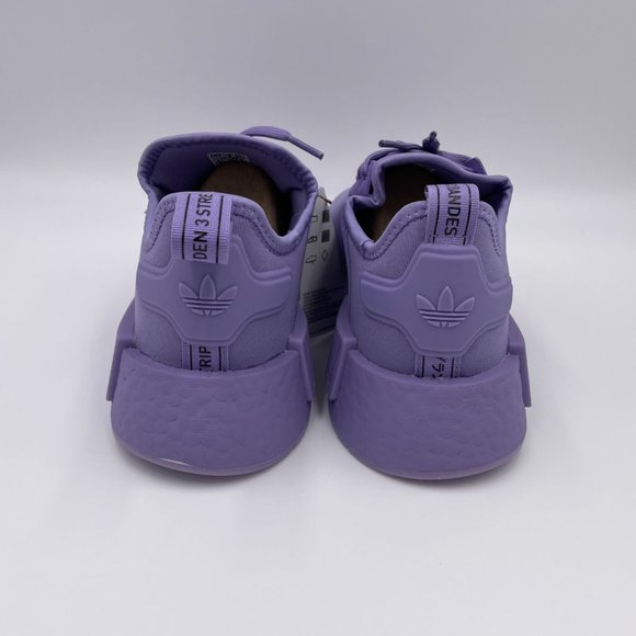 adidas NMD R1 Purple Womens Shoes - Picture 4 of 8